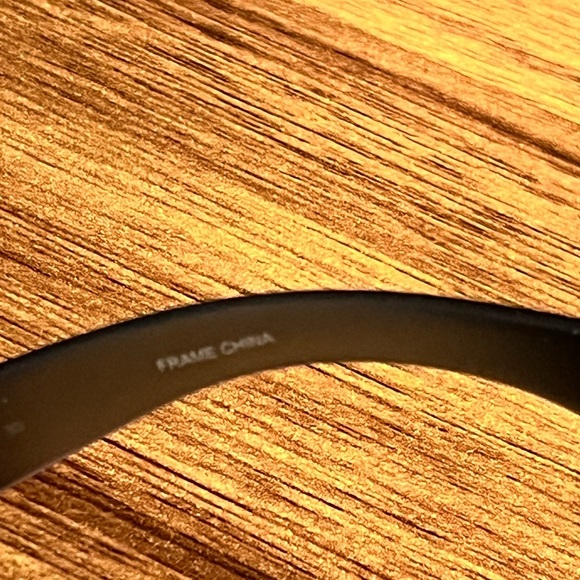 NWOT-Cole Haan-55mm Polarized Matte Square Sunglasses- matte blue - Picture 8 of 8